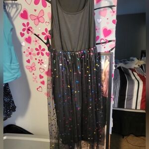 Chic Black Sleeveless Maxi Dress for Prom